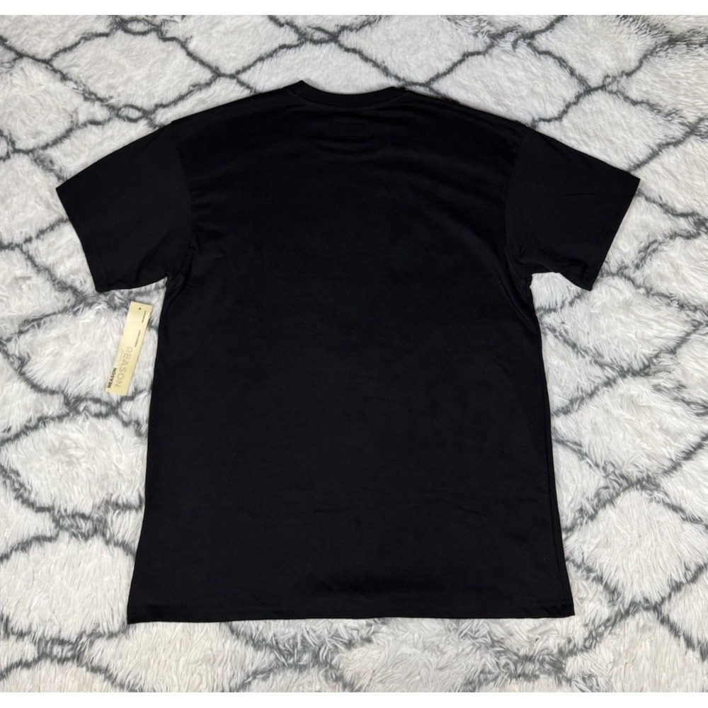 REASON Pablo Escobar Medellin Cartel Mugshot T-Shirt Black Men's Sz L *NEW* - Picture 5 of 5
